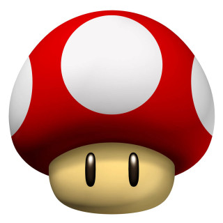 Mushroom white dot face eyes - andrew robertson free wallpaper for tablet