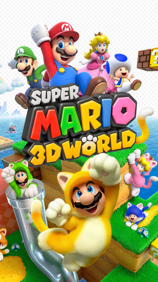 Nintendo wii mario game cover - mario free wallpaper