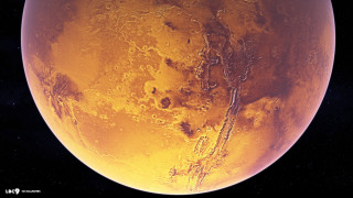 Yellow planet black background star - a black sky free wallpaper