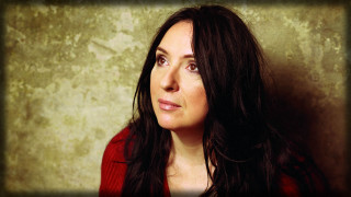 Woman long hair red sweater 5 - anna haifisch free wallpaper