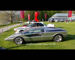 Car parked lush green field - a red flag free wallpaper