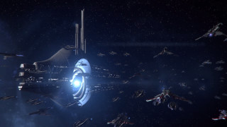 Space station spaceships night sky - the night sky free wallpaper