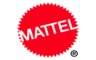 Red sticker mattel white letters 2 - matte free wallpaper