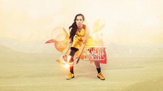 Woman yellow uniform basketball sugar - sugar free wallpaper