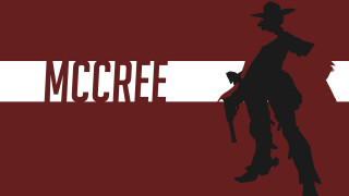 Silhouette man hat gun mccree - arnold mesches free wallpaper