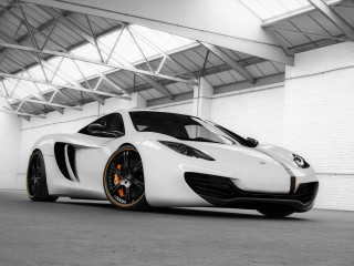 White sports car garage windows 2 - a garage next free wallpaper