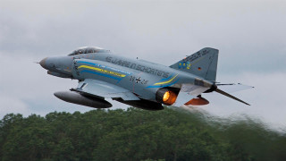 Fighter jet cloudy sky forest 4 - a fighter free wallpaper