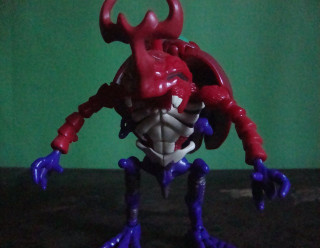 Toy figure red white purple - toy free wallpaper