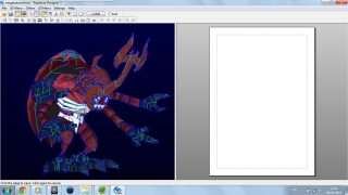 Computer dragon screen shot blank - lineart free wallpaper