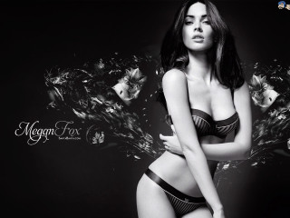 Woman black white flowers chest - a magazine cover free wallpaper