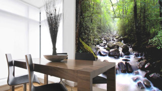 Dining room table vase river - dining free wallpaper