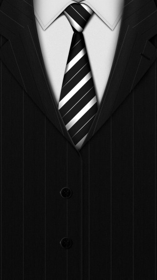 Man suit tie white shirt - sharp free wallpaper for mobile