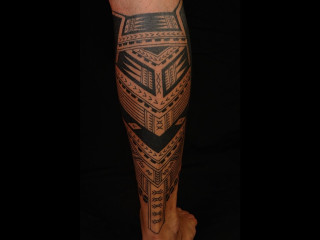 Man tattoo leg black background - cedric seaut keos masons free wallpaper