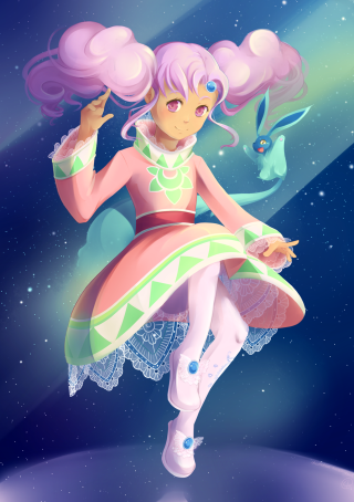 Girl dress flying bird hand - a bird free wallpaper for mobile