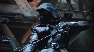 Man black outfit bow arrow 8 - everett warner free wallpaper