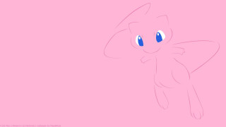 Pink background cat blue eyes - a drawing of a cat free wallpaper