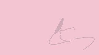 Pink background knife white outline - letterism free wallpaper