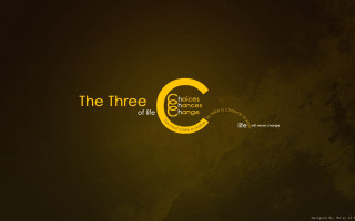 Yellow black logo c three - triadic free wallpaper for desktop