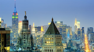 City skyline tall buildings nighttime 5 - tall building free wallpaper for desktop