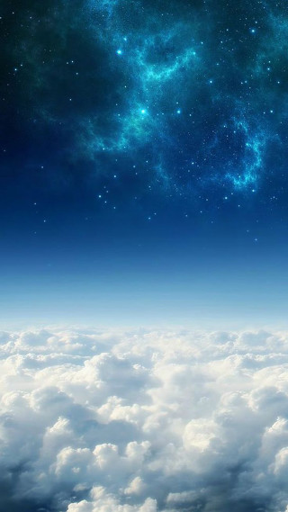 Sky view plane window clouds - free sky wallpaper for mobile