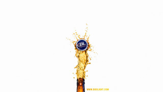Beer pour glass logo brown - the glass free wallpaper for desktop