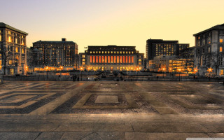 Large building square lights background 2 - evaline ness free wallpaper for desktop