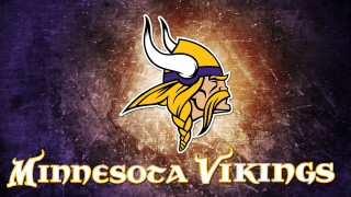 Vikings purple gold helmet aurora - purple background free wallpaper