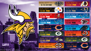 Nfl schedule poster cityscape blonde - the name of the team free wallpaper