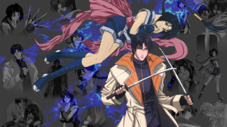 Man holding sword group people - a sword in front free wallpaper