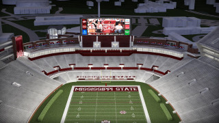 Stadium football field large screen - a football field free wallpaper