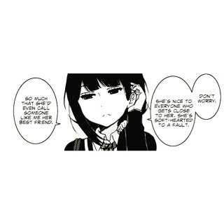 Comic page girl talking man - cynical free wallpaper for tablet