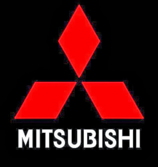 Red black logo mtsubih diamond - aimitsu free wallpaper for tablet