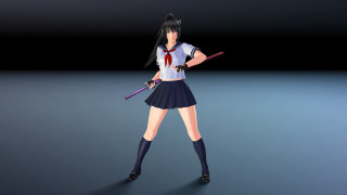 Woman short skirt baseball bat - unreal engine 5 quality free wallpaper