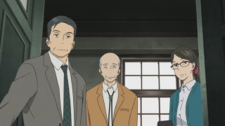 Three men doorway serious look - three man free wallpaper