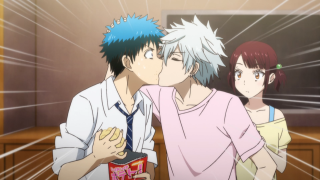 Kissing couple room mirror food - a renaissance painting free wallpaper