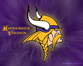 Minnesota vikings logo purple background 3 - a yellow helmet free wallpaper