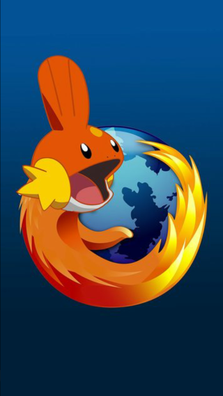 Firefox fish globe logo image - a fish free wallpaper for mobile