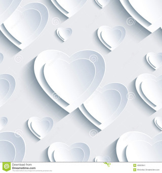 White paper heart background cut - ambient free wallpaper for tablet