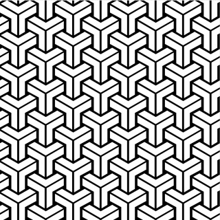 Black white pattern intersecting lines - diagonal free wallpaper for tablet