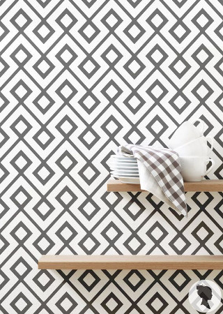Shelf plate cup wall pattern - a pattern free wallpaper for mobile