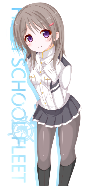 School girl aguri uchida anime - black boot free wallpaper for mobile