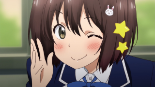 Girl brown hair blue jacket - brown hair free wallpaper