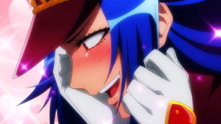 Blue hair man yandere glam - tie free wallpaper