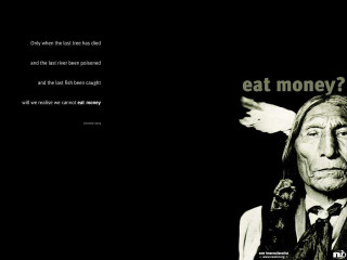 Man feather quote eat money - a feather free wallpaper
