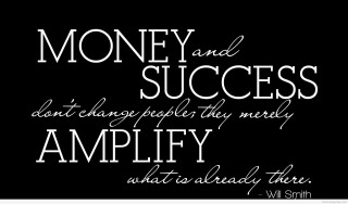 Money success amplify quote image - simple form free wallpaper