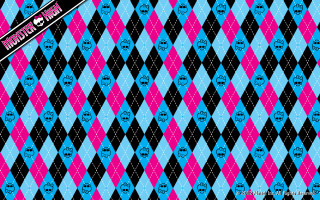 Blue pink argyle bat black - mouth free wallpaper