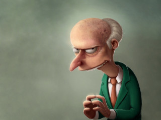 Cartoon character green suit tie - loftis free wallpaper