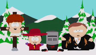 People snow microphone camera group - a microphone in front free wallpaper