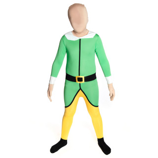 Man green yellow costume posing - his head free wallpaper for tablet