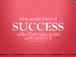 Success quote red background white - a white quote free wallpaper